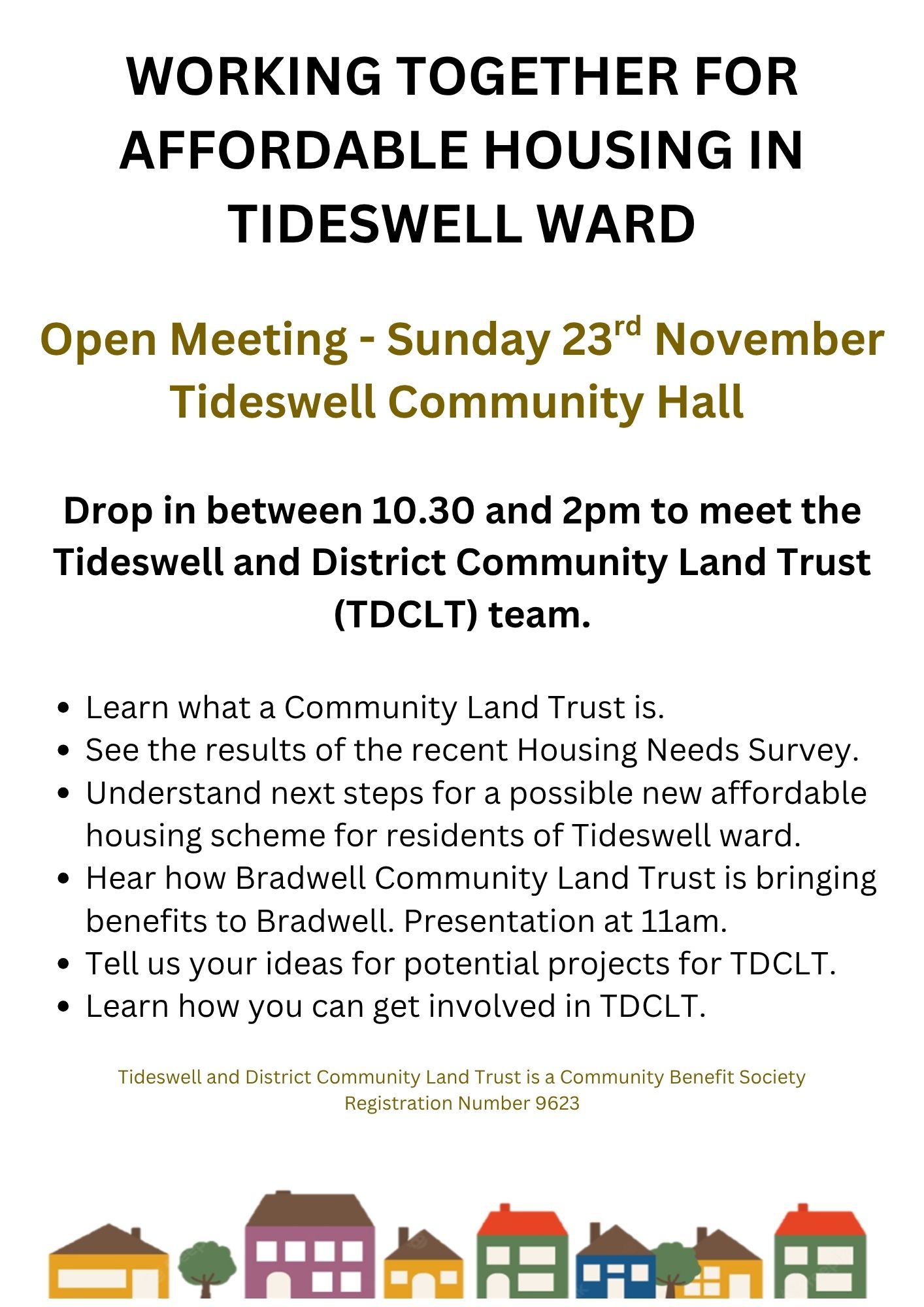 Open meeting Tideswell CLT